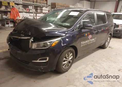 2021 Kia Sedona Lx из США, поврежденный, VIN KNDMB5C10M6668560